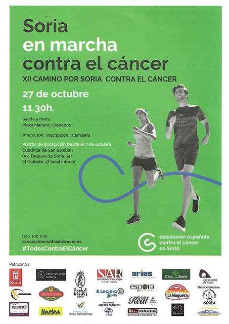 XII camino por Soria contra el cáncer.