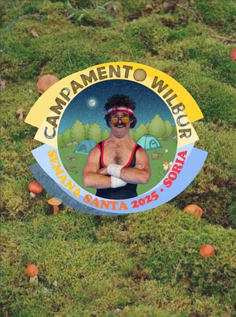 Imagen publicitaria para el campamento con Wilbur extraída del periódico digital Desde Soria.