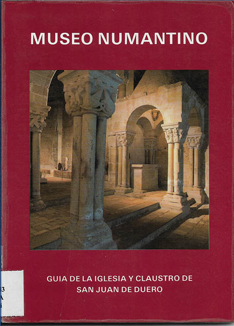 Portada del libro "Guía de la iglesia y claustro de San Juan de Duero.