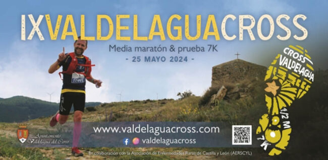 Cartel publicitario del IX Valdelagua Cross.