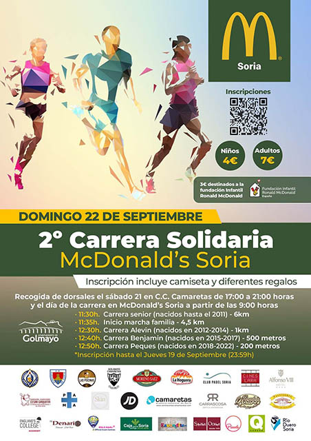 II Carrera Solidaria McDonald's.
