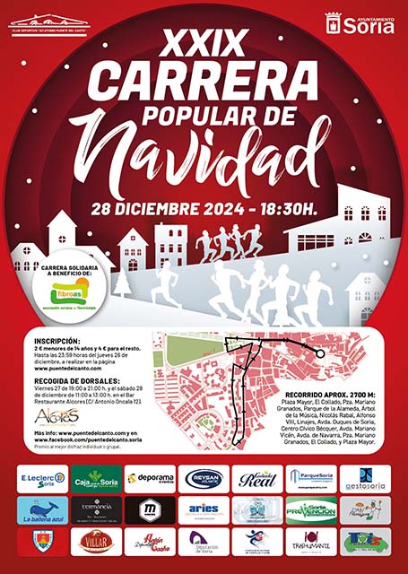 XXIX Carrera popular de Navidad de Soria.